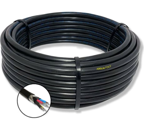 Силовой бронированный кабель ПРОВОДНИК АВБШв 5x35 мм2, 100м OZ83154L100