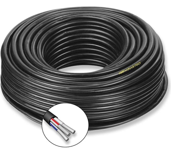Силовой кабель АВВГнгA-LS ПРОВОДНИК 3x95 мм2, 10м OZ85209L10