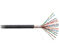 Кабель NETLAN u/utp 16 пар, категория 5, одножильный, медный, внешний, pe, черный, 305м EC-UU016-5-PE-BK-3