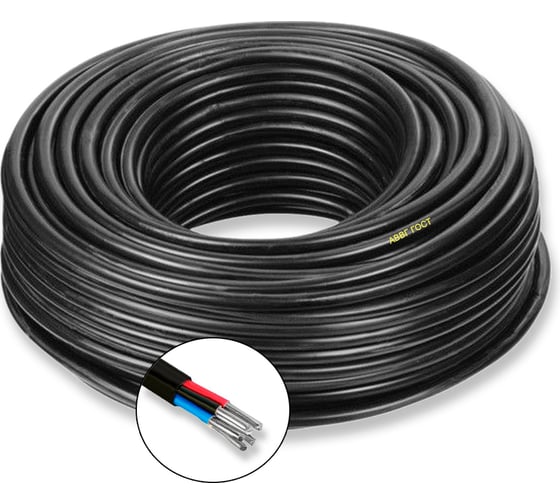 Силовой кабель ПРОВОДНИК АВВГ 5x95 мм2, 100м OZ4408L100