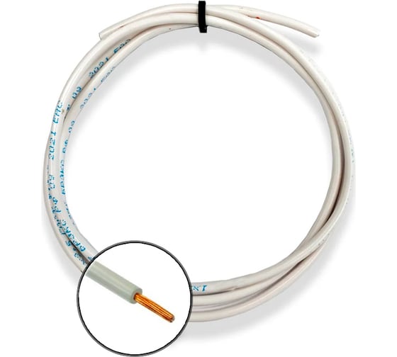 Теплостойкий провод ПВКВ ПРОВОДНИК 1x10 мм2, 15м OZ237919L15 1