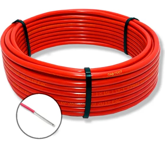 Установочный провод ПАВ ПРОВОДНИК 1x400 мм2 Красный, 10м OZ251703L10 1