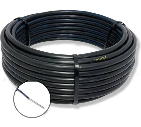 Установочный провод ПРОВОДНИК ПАВ 1x120 мм2 Черный, 600м OZ251750L600