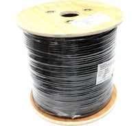 Кабель Neomax u/utp cat.5e 4x2x0.52, 24 awg, медь, внешний, pe, 305м, черный NM710032