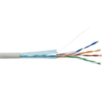Кабель NEWMAX FTP CCA, 4 пары, категория 5e, серый, 305м в катушке, NM-FTP5E4PR-CCA