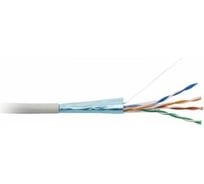 Кабель TWT FTP, 4 пары, категория 5e, LSZH, белый, 305м в катушка, 5EFTP-LSZH
