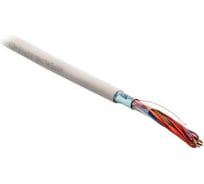 Кабель TWT FTP, 10 пар, категория 5e, LSZH, белый, 305м в катушке, 5EFTP10-LSZH