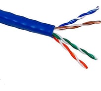 Кабель UTP LANMASTER 4 пары, Кат. 5e, синий, 305м в кат., LAN-5EUTP-BL