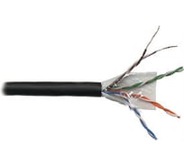 Кабель UTP LANMASTER витая пара 4 пары Кат5e для внешней прокладки, с гидрофобом LAN-5EUTP-WP-OUT