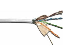 Кабель FTP LANMASTER патч-кордовый, 4 пары, Кат. 5e, белый, 305м в кат., LAN-5EFTP-PT-WH