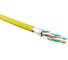 Кабель Hyperline UFTP4-C6-S23-IN-LSZH-YL-500 500 м, витая пара, экранированная, U/FTP, кат. 6, 4 пары (23 AWG), одножил. (solid), кажд.пара в фольге, LSZH, нг(А)-HF, –20C–+60C, желтый-гарантия: 15 лет компон., 25 лет системная 445095 1
