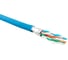 Кабель Hyperline UFTP4-C6-S23-IN-LSZH-BL-500 500 м, витая пара, экранированная, U/FTP, кат. 6, 4 пары (23 AWG), одножил. (solid), кажд.пара в фольге, LSZH, нг(А)-HF, –20C–+60C, синий-гарантия: 15 лет компон., 25 лет системная 404361 1