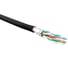 Кабель Hyperline UFTP4-C6-S23-IN-LSZH-BK-500 500 м, витая пара, экранированная, U/FTP, кат. 6, 4 пары (23 AWG), одножильный. (solid), каждая пара в фольге, LSZH, нг(А)-HF, –20C–+60C, черный-гарантия: 15 лет компон., 25 лет системная 445090 1