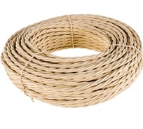 Витой провод Retrika, ретро 3х1.5 слоновая кость, 50м RP-31506