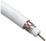 Коаксиальный кабель ЭРА RG6U, 75 Ом, Cu/, PVC, цвет белый Б0044603 2