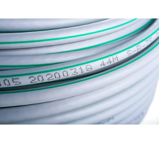 Коаксиальный кабель ЭРА SAT 703 B, 75 Ом, Cu/, PVC, цвет белый Б0044615