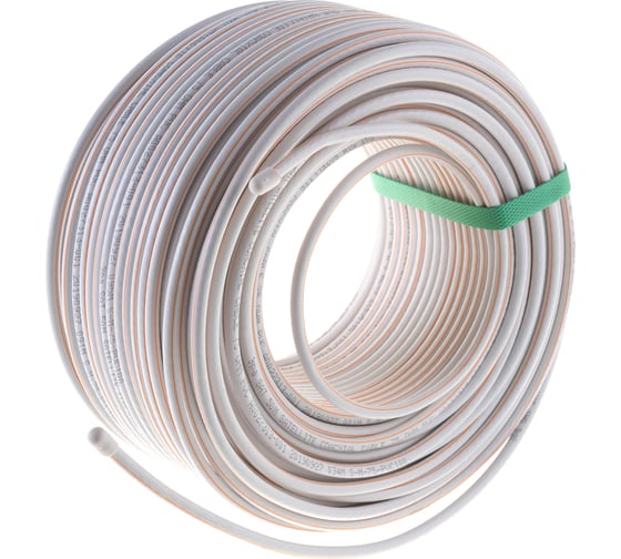 Коаксиальный кабель ЭРА SAT 50 М, 75 Ом, Cu/, PVC, цвет белый Б0044617