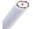 Коаксиальный кабель ЭРА SAT 50 М, 75 Ом, Cu/, PVC, цвет белый Б0044620 6
