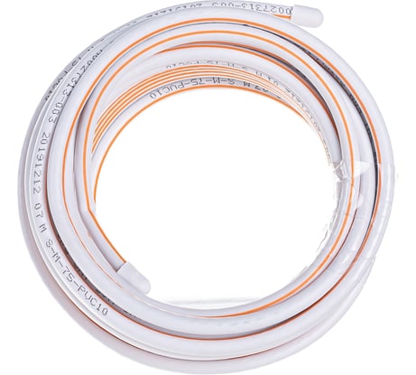 Кабель коаксиальный ЭРА SAT 50 М, 75 Ом, Cu/оплётка Cu 75, PVC, цвет белый, бухта 10м, Б0044618