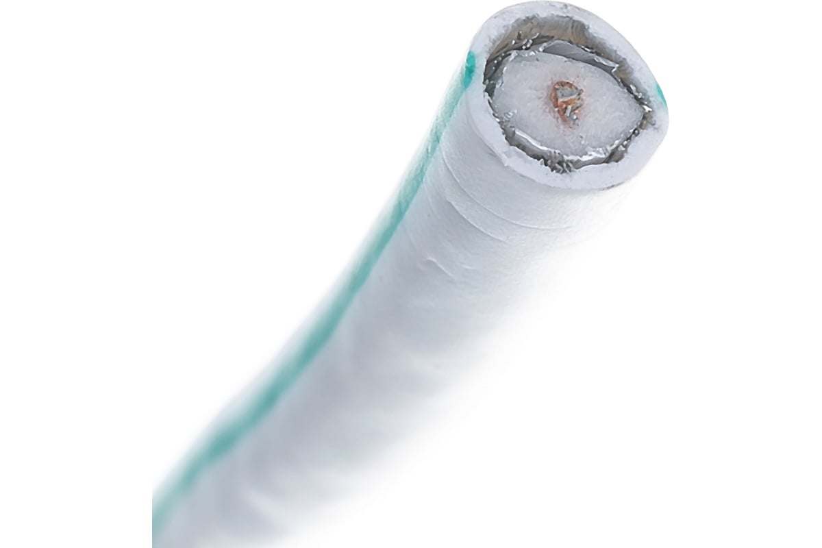 Коаксиальный кабель ЭРА SAT 703 B,75 Ом, CCS/, PVC, цвет белый Б0044610 ...