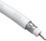 Коаксиальный кабель ЭРА RG6U, 75 Ом, CCS/, PVC, цвет белый Б0044599 1