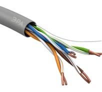 Кабель ЭРА витая пара U/UTP 4x2x24AWG Cat 5e CU PVC 305м Б0044429