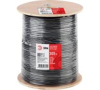 Кабель ЭРА витая пара F/UTP Cat5e 4x2x24 AWG CU PE OUTDOOR 305м Б0044689