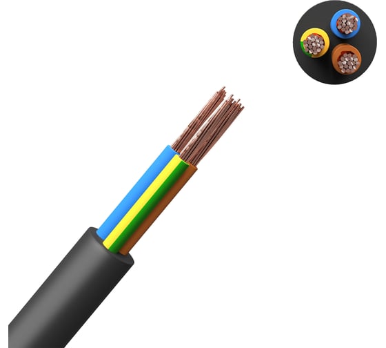 Кабель КГт Партнер-Электро 3х2,5 5м P105G-03NP06MC-B005
