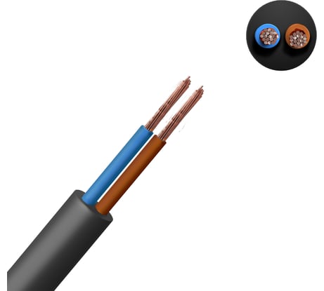 Кабель Партнер-Электро КГт 2х2,5 катушка 100м P105G-0206-C100