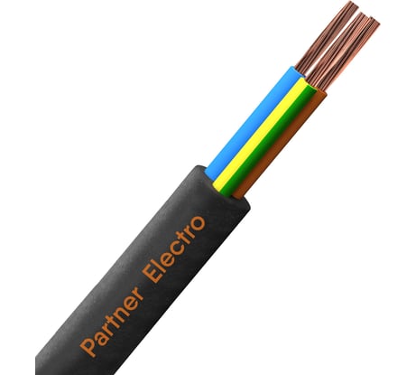 Кабель Партнер-электро КГт 3х1 катушка 100м P105G-0304-C100