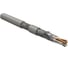Кабель для сетей Hyperline industrial ethernet, категория 5e, 4x2x26 awg (7x0.16 мм), многопроволочные жилы (patch), sf/utp, pu, серый 444053 1