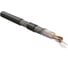 Кабель для сетей Hyperline industrial ethernet, категория 5e, 4x2x26 awg, многопроволочные жилы (patch), s/utp, pvc, черный 444057 1