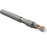 Кабель для сетей Hyperline industrial ethernet, категория 6, 4x2x23 awg, однопроволочные жилы (solid), f/utp, pvc, серый 444047 1