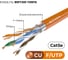 Кабель витая пара Netron F/UTP Cat 5e ZH нг(А)-HF 4х2х0,52 325179 2