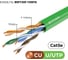 Кабель U/UTP Cat 5e PVCLS нг(А)-LSLTx 4*2*0,52, зелёный Netron 32514 2