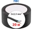 Провод ПВС DORI 2x2,5 черный (20м) гост, шт 47476 1