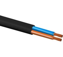 Провод ПВС DORI 2x1,5 черный (100м) гост, шт 70602