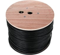 Кабель с тросом Telecom CU UTP 4 пары, категория 5e, внешний, катушка, 305м, UTP4-TC1000C5EN-CU-OS-SW