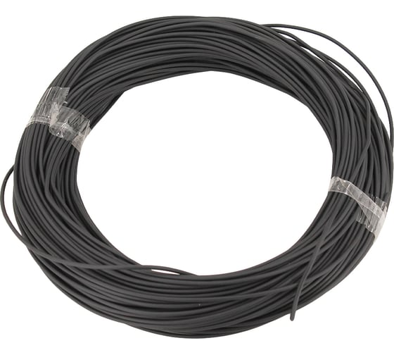 Провод VOLTON ПВАМ 1,0 кв.мм. 50м (черный) VLT400554