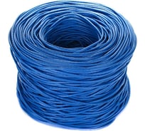 Кабель Telecom Ultra UTP категория 5е, многожильный, бухта 305м, синий TUM34702E-BL