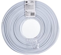 Телефонный кабель Cablexpert 4 жилы, плоский, многожильный, 100 м, белый TC1000S-100m