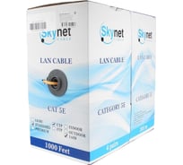 Кабель SkyNet Standart FTPнг-LSZH 4x2x0.48 медный кат.5e одножильный 305 м оранжевый CSS-FTP-LSZH-4-CU