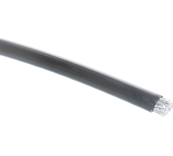 Коаксиальный кабель PROCONNECT RG-6U, 75 Ом, CCS/Al/Al, 48%, бухта 100 м, черный OUTDOOR 01-2205-1