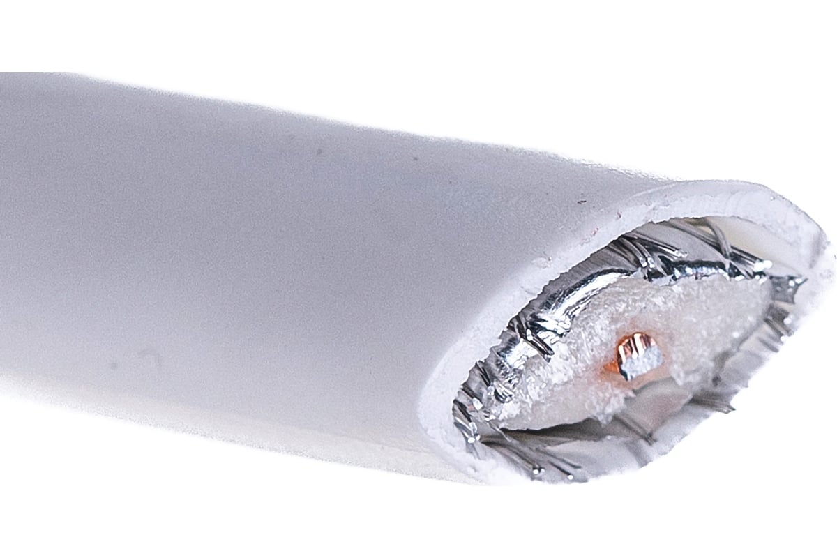 Коаксиальный кабель PROCONNECT RG-6U, 75 Ом, CCS/Al/Al, 48%, бухта 20 м ...