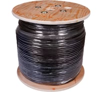 Кабель UTP REXANT 16PR, 24AWG, CAT5, наружный OUTDOOR, бухта 305 м 01-1123