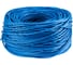 Кабель витая пара REXANT U/UTP 4PR 23AWG, PVC, CAT6, внутренний, синий, 305 м 01-0047 2