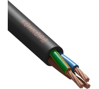 Провод ПВСнг(А)-LS Конкорд 2x6+1x6 (ч) (100м) 4390
