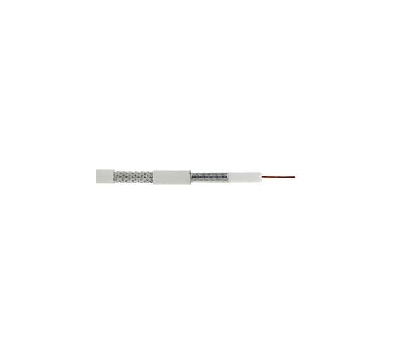 Коаксиальный кабель NETLAN RG-6, внутренний, PVC, белый, 305м EC-C2-32123A-WT-3