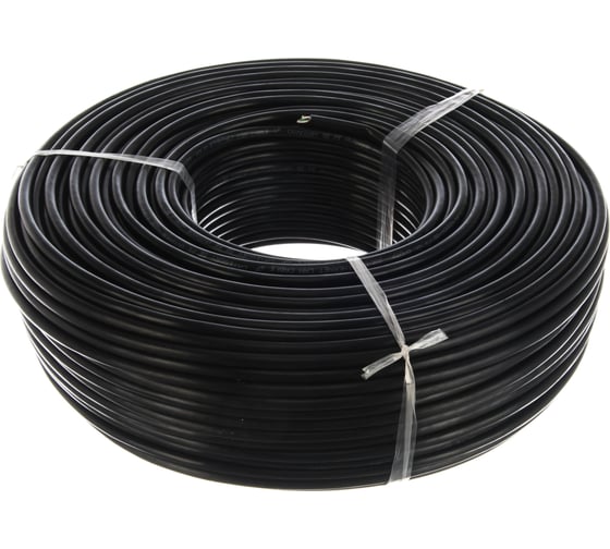Кабель NETLAN U/UTP 4 пары, категория 5e, внешний, PE до -40C, черный, 100м EC-UU004-5E-PE-BK-1