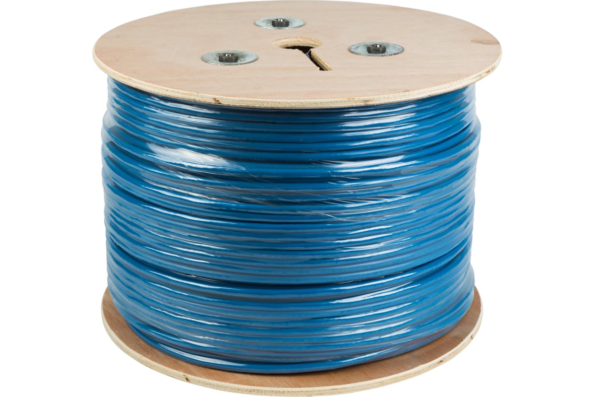  REXANT витая пара, FTP, 4PR, 23AWG, CAT6, бухта 305 м 01-0147 .